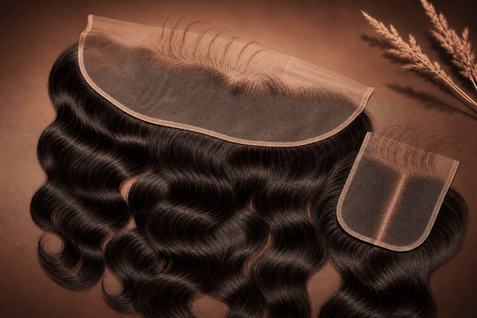 2 Bundles W/ Closure Package